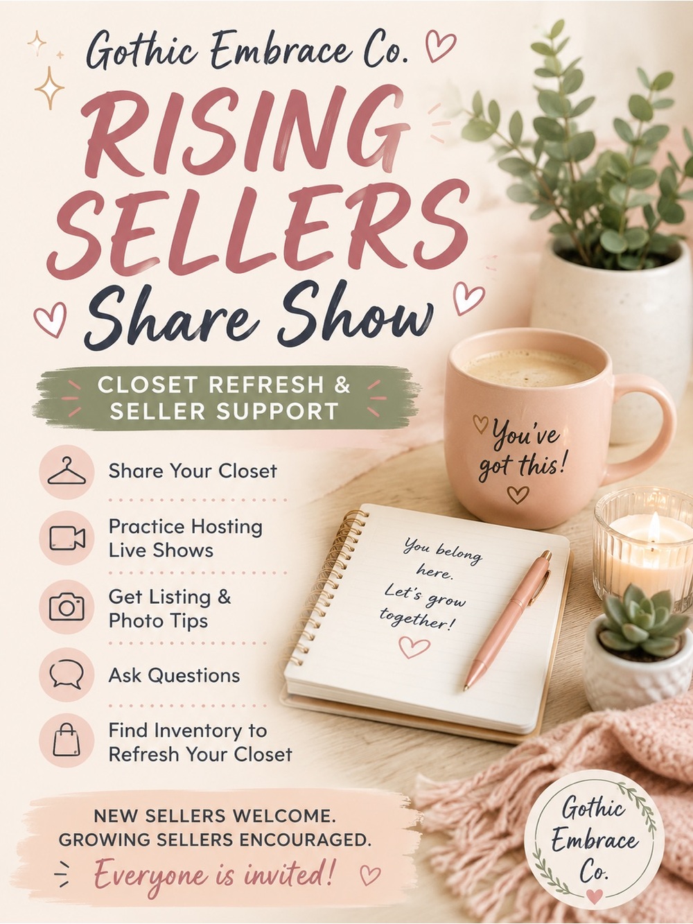 ✨ Rising Sellers Share Show ✨